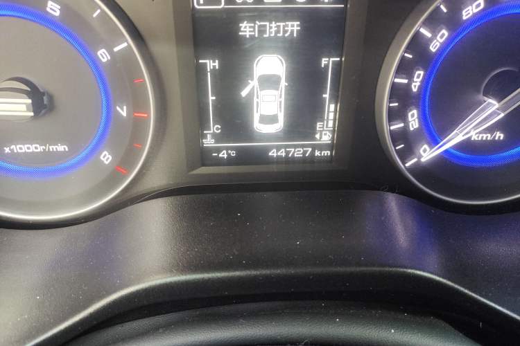 Used CHANGAN Eado DT 2018 1.6L Automatic Smart Enjoyment Model Odometer Close Up