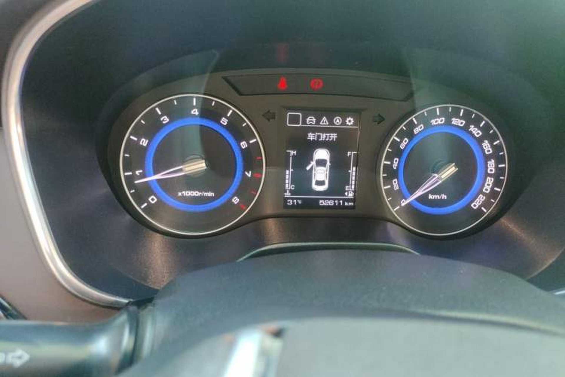 Used CHANGAN Eado DT 2018 1.6L Manual Smart Enjoyment Model Odometer Close Up