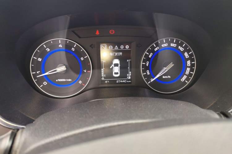 Used CHANGAN Eado DT 2018 1.6L Automatic Smart Enjoyment Model Odometer Close Up