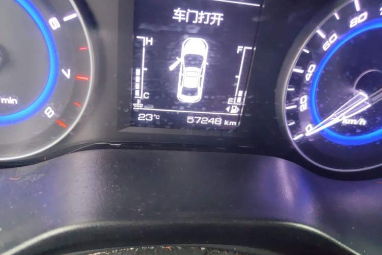 Used CHANGAN Eado DT 2018 1.6L Manual Enjoyment Model Odometer Close Up