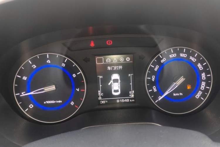 Used CHANGAN Eado DT 2018 1.6L Manual Comfort Model Odometer Close Up