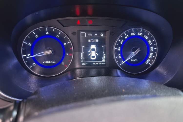 Used CHANGAN Eado DT 2018 1.6L Manual Enjoyment Model Odometer Close Up