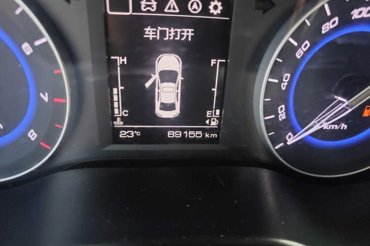 Used CHANGAN Eado DT 2018 1.6L Manual Smart Enjoyment Model Odometer Close Up