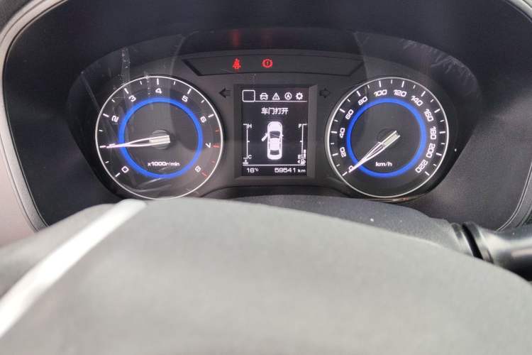 Used CHANGAN Eado DT 2018 1.6L Manual Comfort Model Odometer Close Up