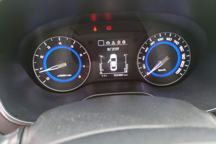Used CHANGAN Eado DT 2018 1.6L Manual Comfort Model Odometer Close Up