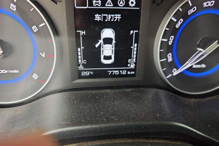 Used CHANGAN Eado DT 2018 1.6L Manual Smart Enjoyment Model Odometer Close Up