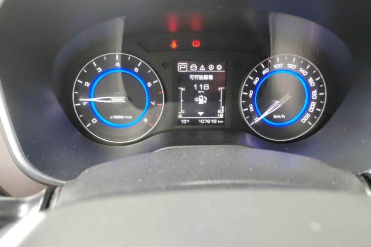 Used CHANGAN Eado DT 2018 1.6L Automatic Smart Enjoyment Model Odometer Close Up