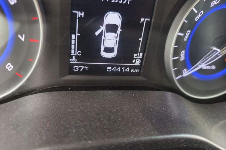 Used CHANGAN Eado DT 2018 1.6L Manual Enjoyment Model Odometer Close Up