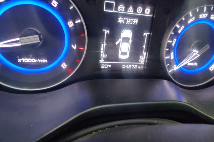 Used CHANGAN Eado DT 2018 1.6L Manual Smart Enjoyment Model Odometer Close Up