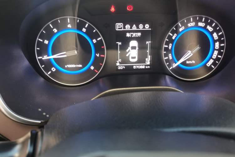 Used CHANGAN Eado DT 2018 1.6L Automatic Smart Enjoyment Model Odometer Close Up