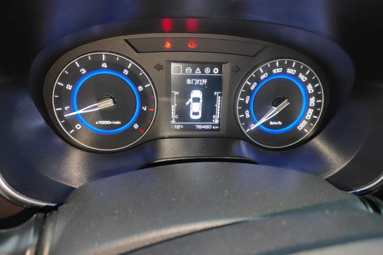 Used CHANGAN Eado DT 2018 1.6L Manual Smart Enjoyment Model Odometer Close Up