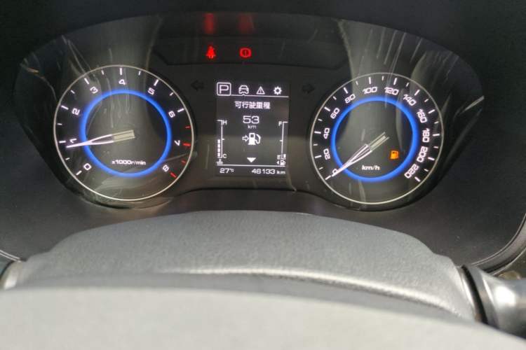 Used CHANGAN Eado DT 2018 1.6L Automatic Enjoyment Model Odometer Close Up