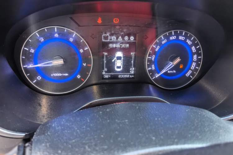 Used CHANGAN Eado DT 2018 1.6L Manual Smart Enjoyment Model Odometer Close Up