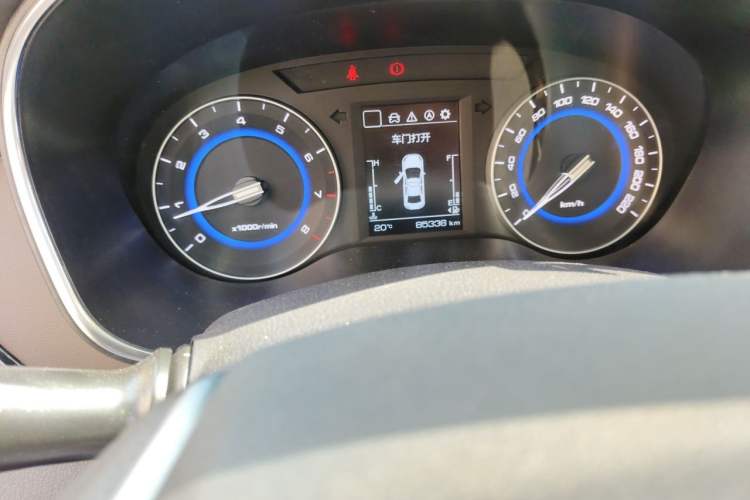 Used CHANGAN Eado DT 2018 1.6L Manual Smart Enjoyment Model Odometer Close Up