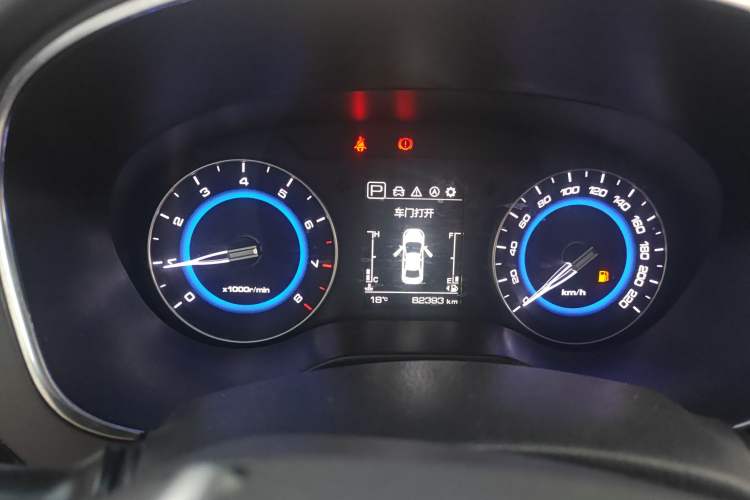 Used CHANGAN Eado DT 2018 1.6L Automatic Smart Enjoyment Model Odometer Close Up