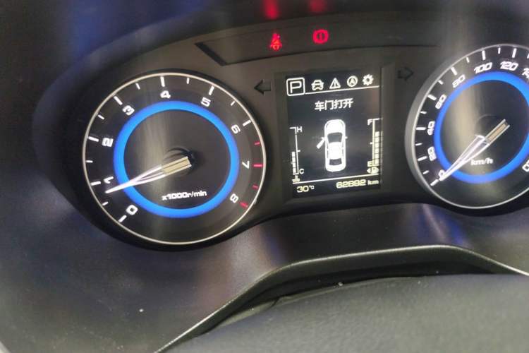 Used CHANGAN Eado DT 2018 1.6L Automatic Smart Enjoyment Model Odometer Close Up