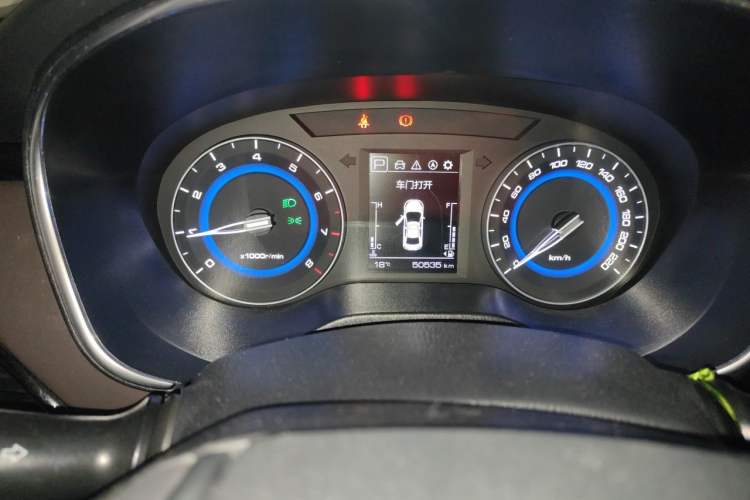 Used CHANGAN Eado DT 2018 1.6L Automatic Smart Enjoyment Model Odometer Close Up