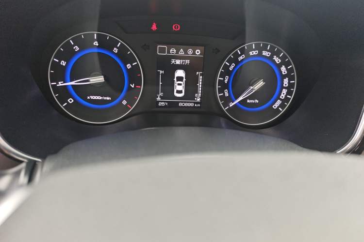 Used CHANGAN Eado DT 2018 1.6L Manual Smart Enjoyment Model Odometer Close Up