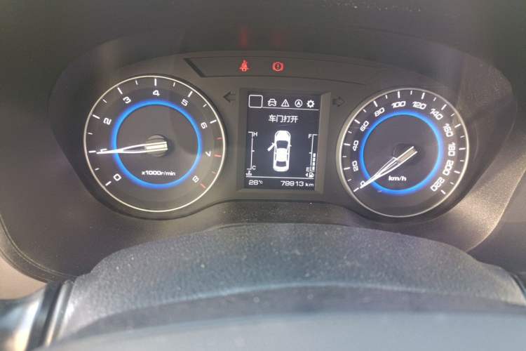 Used CHANGAN Eado DT 2018 1.6L Manual Comfort Model Odometer Close Up
