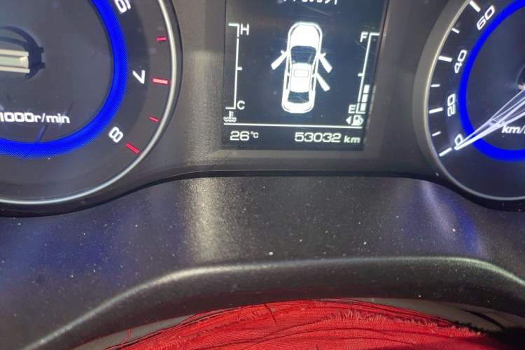 Used CHANGAN Eado DT 2018 1.6L Manual Smart Enjoyment Model Odometer Close Up