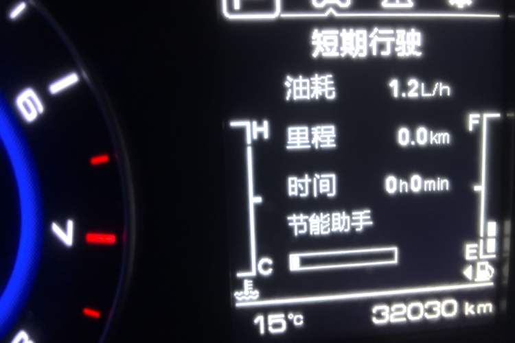 Used CHANGAN Eado DT 2019 1.6L Automatic Enjoyment Model China VI Standard Odometer Close Up