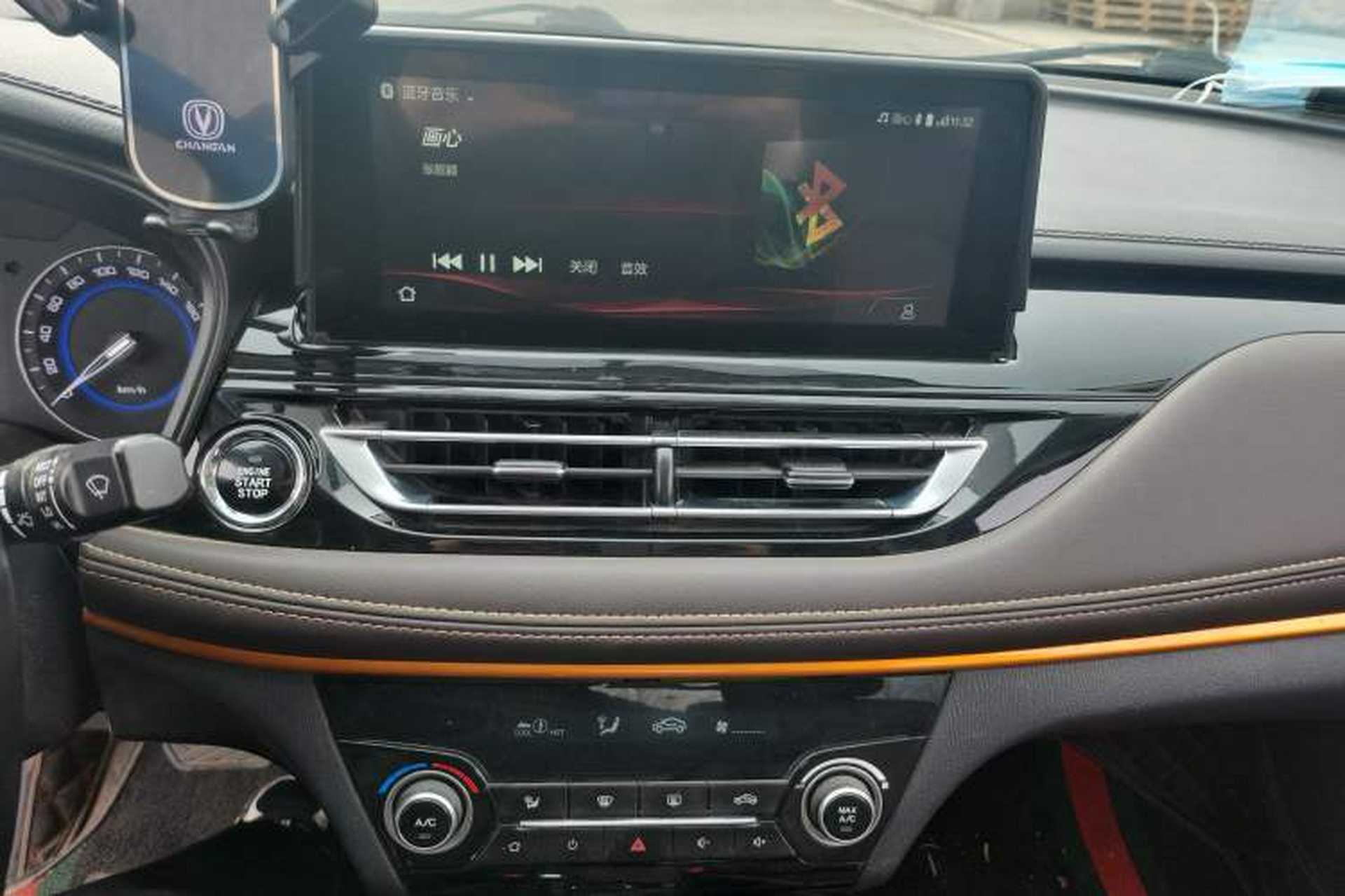 Used CHANGAN Eado DT 2019 1.6L Automatic Smart Enjoyment Model China VI Standard Audio And AC Panel
