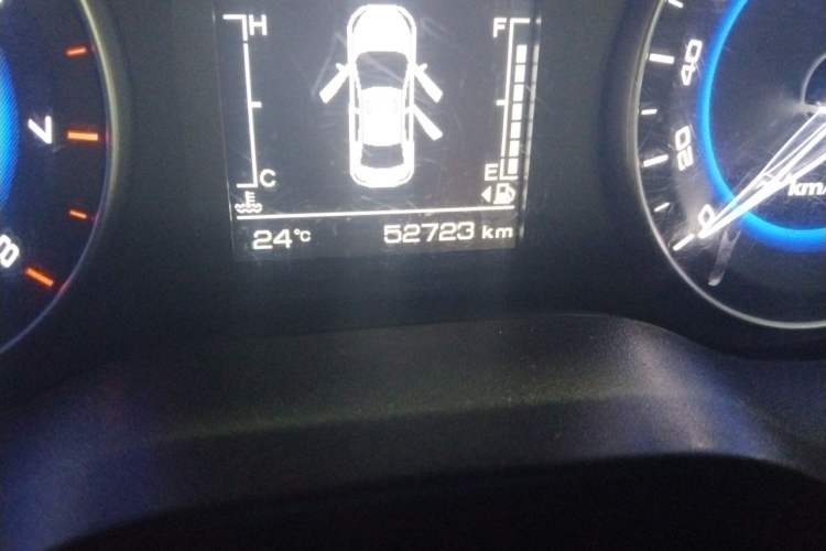 Used CHANGAN Eado DT 2019 1.6L Automatic Enjoyment Model China VI Standard Odometer Close Up