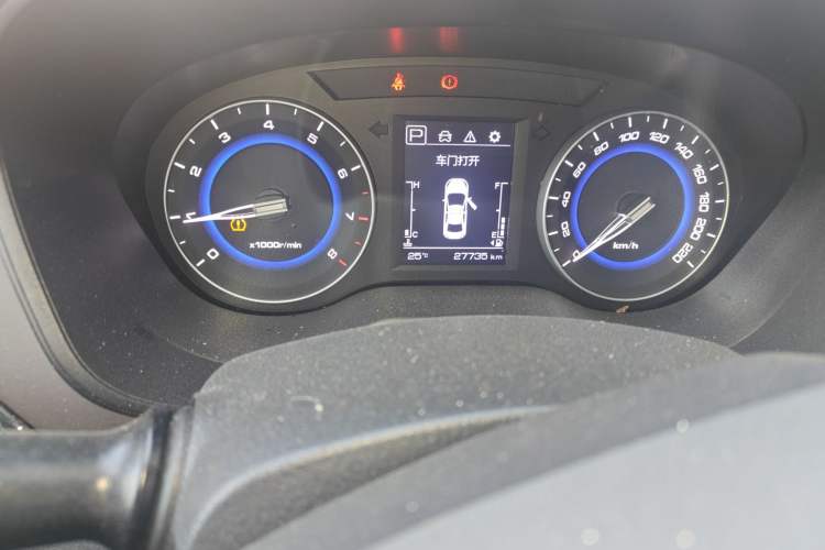 Used CHANGAN Eado DT 2019 1.6L Automatic Enjoyment Model China V Standard Odometer Close Up
