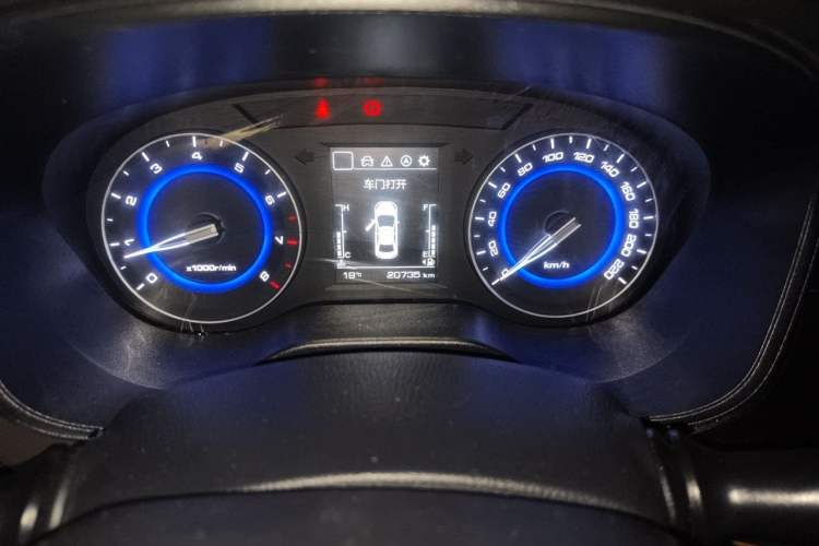 Used CHANGAN Eado DT 2019 1.6L Manual Enjoyment Model China VI Standard Odometer Close Up