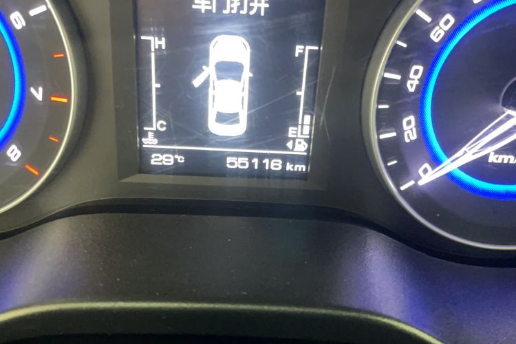 Used CHANGAN Eado DT 2019 1.6L Manual Enjoyment Model China VI Standard Odometer Close Up