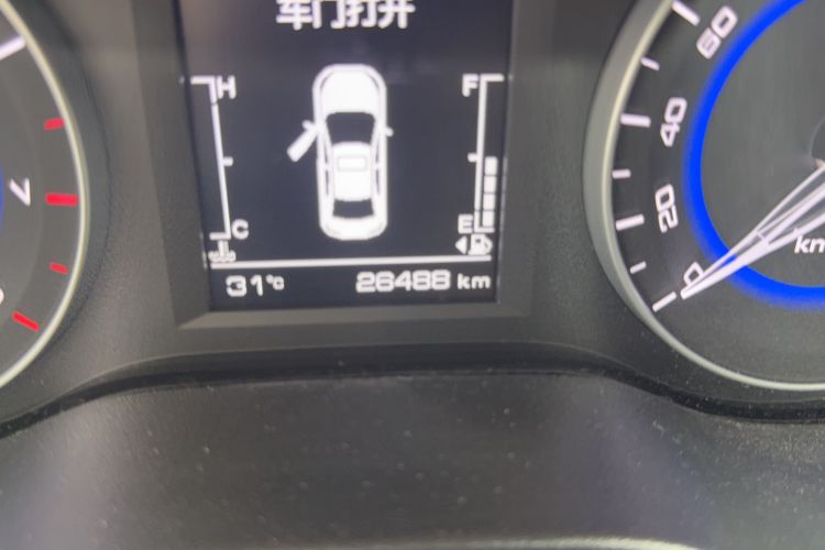 Used CHANGAN Eado DT 2019 1.6L Manual Enjoyment Model China VI Odometer Close Up
