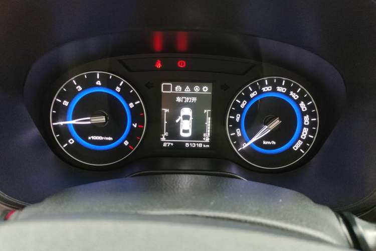 Used CHANGAN Eado DT 2019 1.6L Manual Comfort Model China VI Standard Odometer Close Up