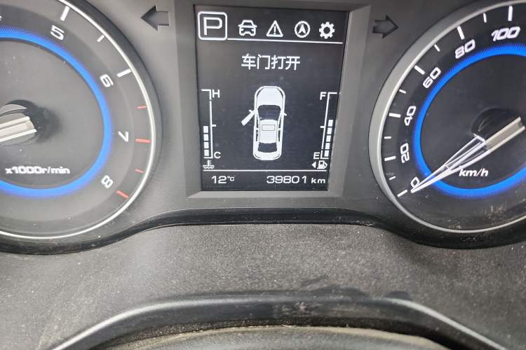 Used CHANGAN Eado DT 2019 1.6L Automatic Smart Enjoyment Model China VI Standard Odometer Close Up