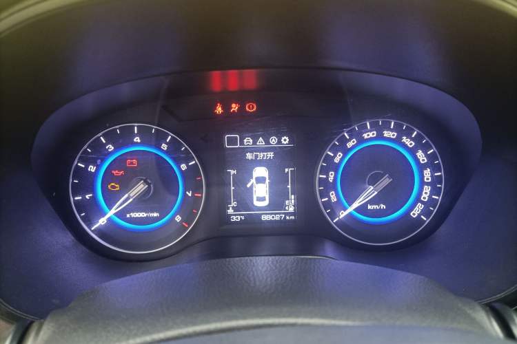Used CHANGAN Eado DT 2019 1.6L Manual Comfort Model China VI Standard Odometer Close Up