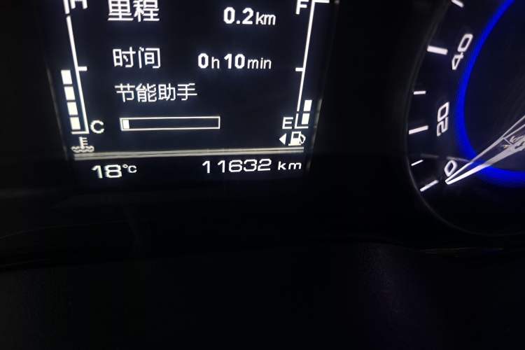 Used CHANGAN Eado DT 2019 1.6L Manual Comfort Model China VI Standard Odometer Close Up