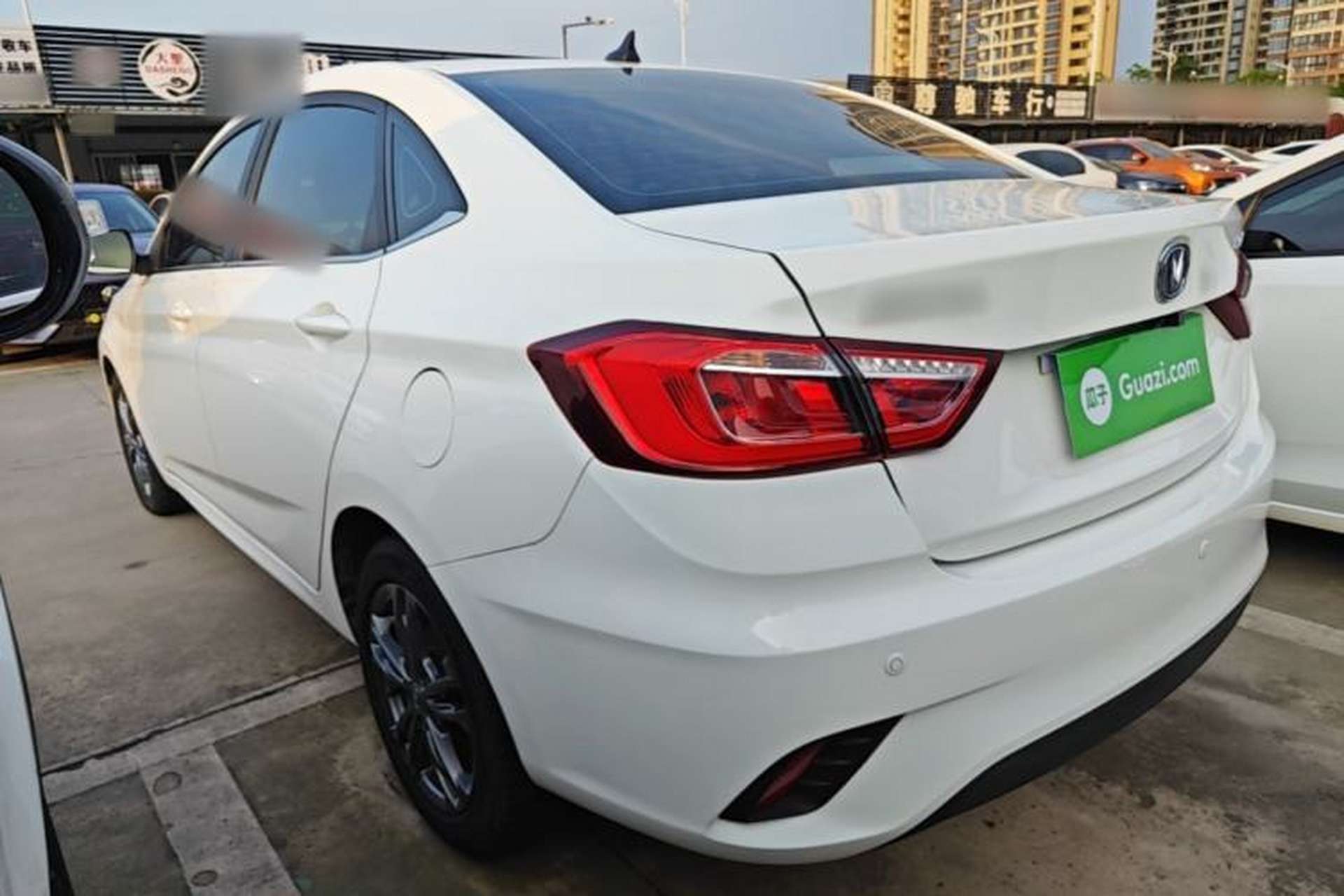 Used CHANGAN Eado DT 2019 1.6L Manual Enjoyment Model China VI Standard Rear Left 45 Deg