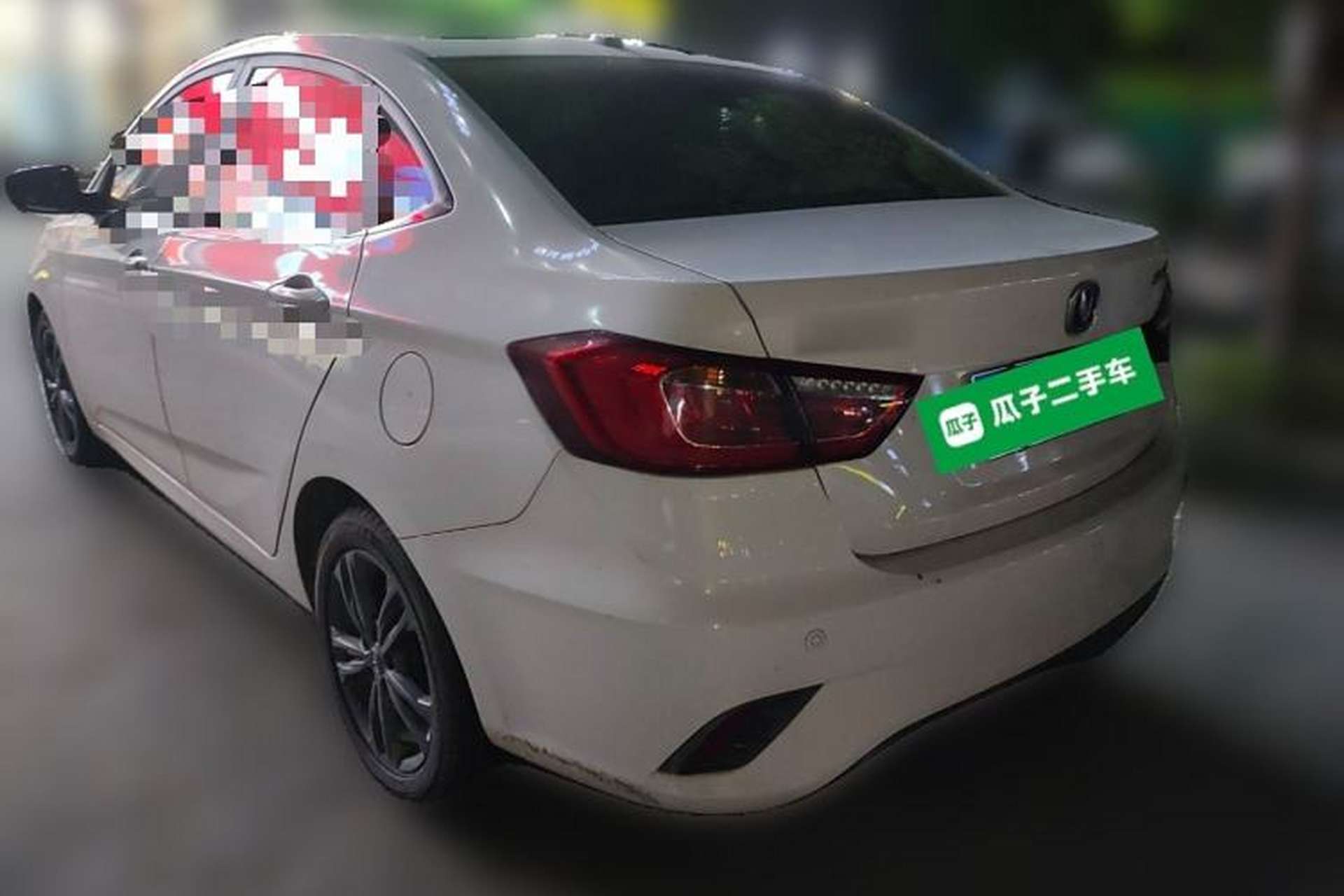 Used CHANGAN Eado DT 2019 1.6L Manual Enjoyment Model China VI Standard Rear Left 45 Deg