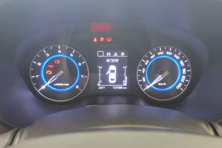 Used CHANGAN Eado DT 2021 1.6L Manual Luxury Model Odometer Close Up