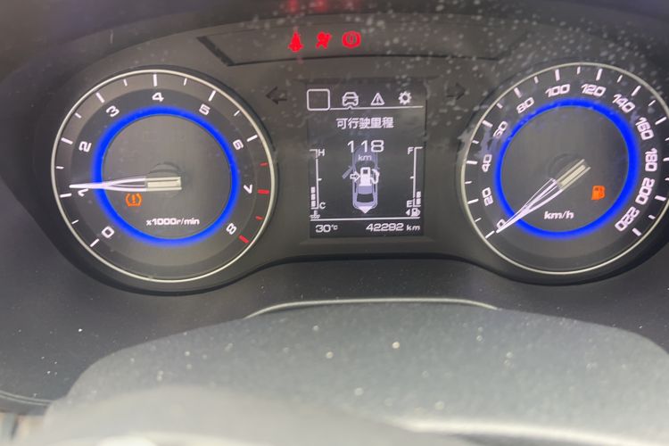 Used CHANGAN Eado DT 2021 1.6L Manual Luxury Model Odometer Close Up