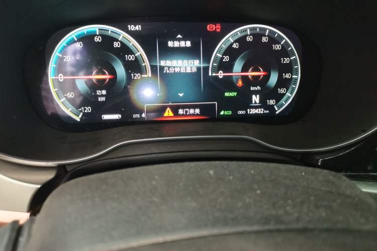 Used CHANGAN Eado ET 2019 Encore Edition Odometer Close Up