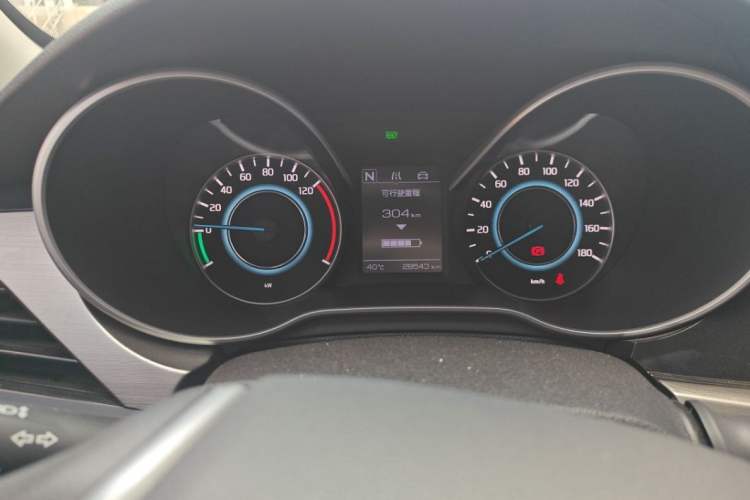 Used CHANGAN Eado New Energy 2022 EV460 Smart Ride-Hailing Edition – Lithium Iron Phosphate Odometer Close Up