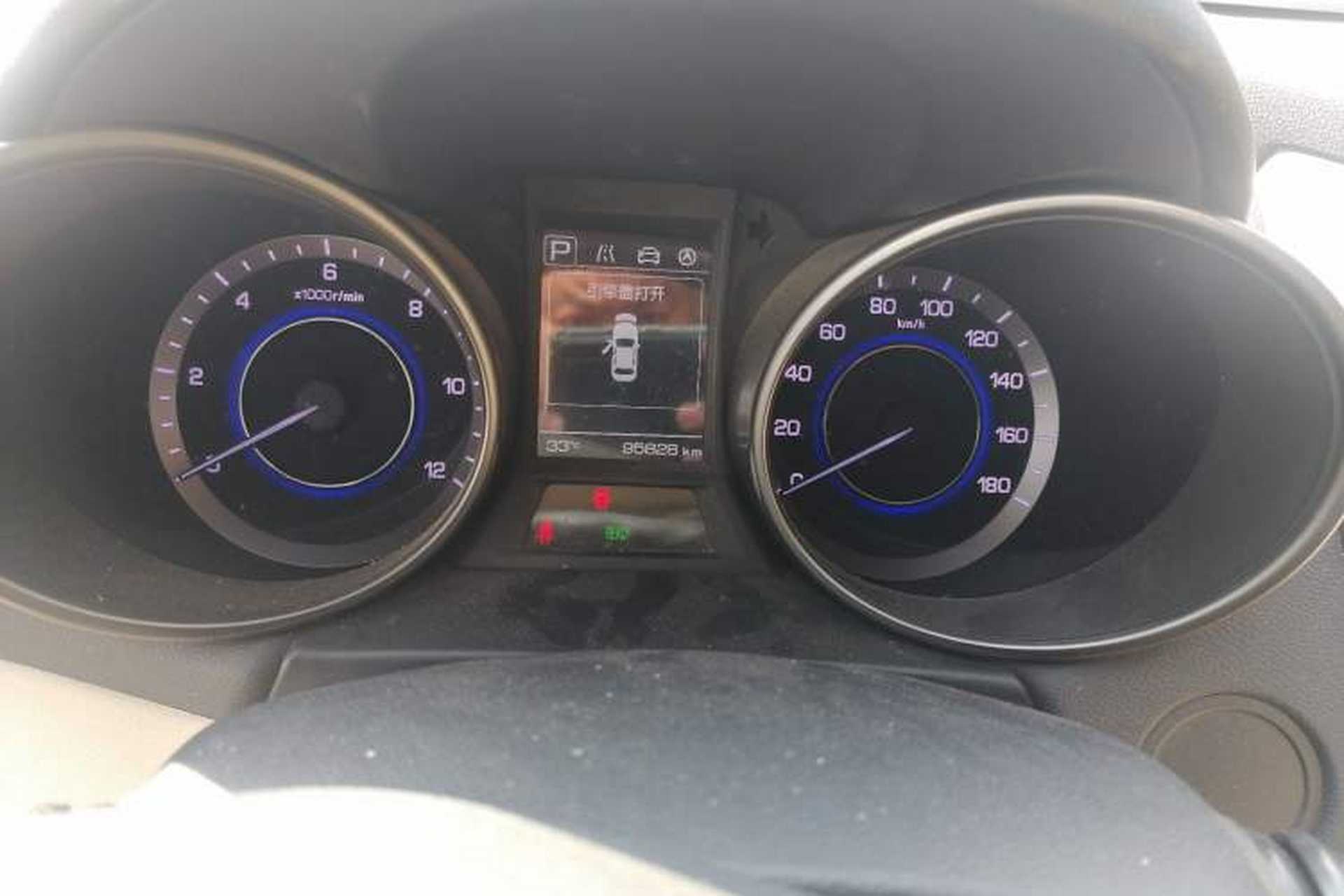 Used CHANGAN Eado New Energy 2016 Pure Electric Deluxe Model Instrument Cluster