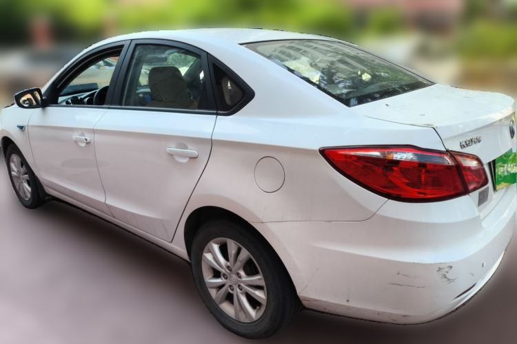 Used CHANGAN Eado New Energy 2016 Pure Electric Enjoyment Model Rear Left 45 Deg