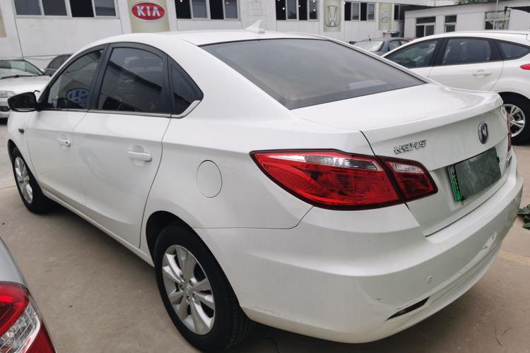 Used CHANGAN Eado New Energy 2016 Pure Electric Deluxe Model Rear Left 45 Deg