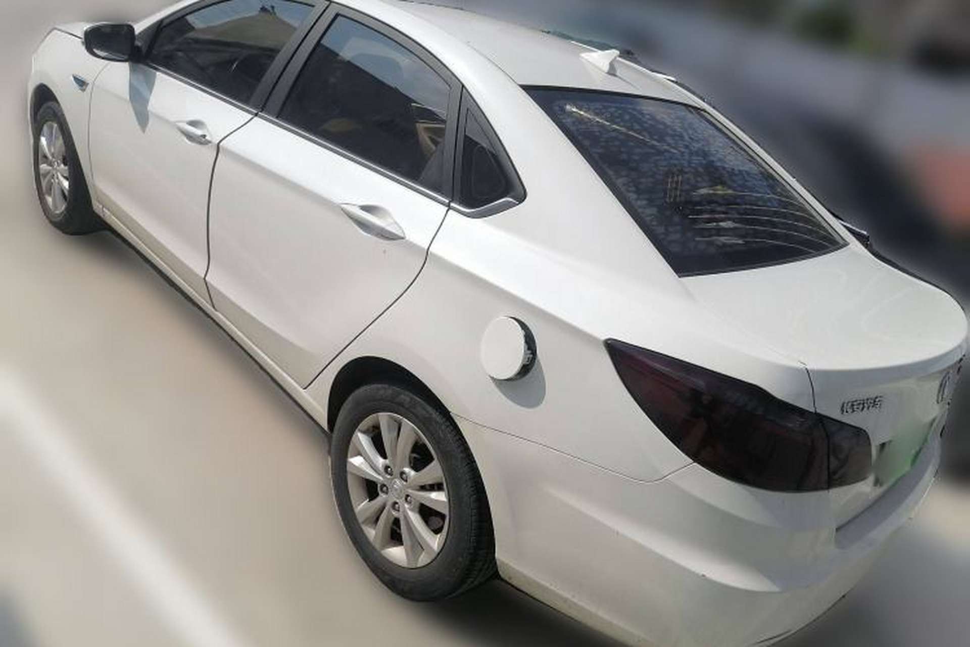 Used CHANGAN Eado New Energy 2016 Pure Electric Deluxe Model Rear Left 45 Deg