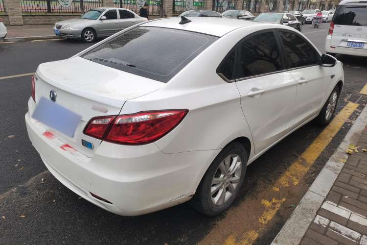 Used CHANGAN Eado New Energy 2016 Pure Electric Deluxe Model Rear Right 45 Deg