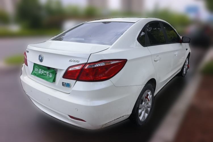Used CHANGAN Eado New Energy 2016 Pure Electric Elite Model Rear Right 45 Deg