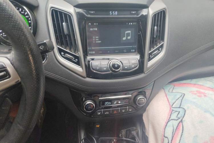 Used CHANGAN Eado New Energy 2018 1.0T PHEV Navigation Model Audio And AC Panel
