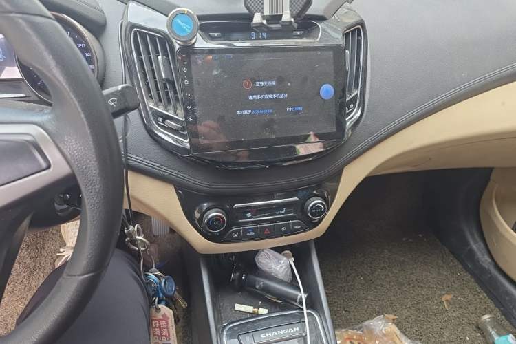 Used CHANGAN Eado New Energy 2018 EV300 Enjoyment Model Audio And AC Panel