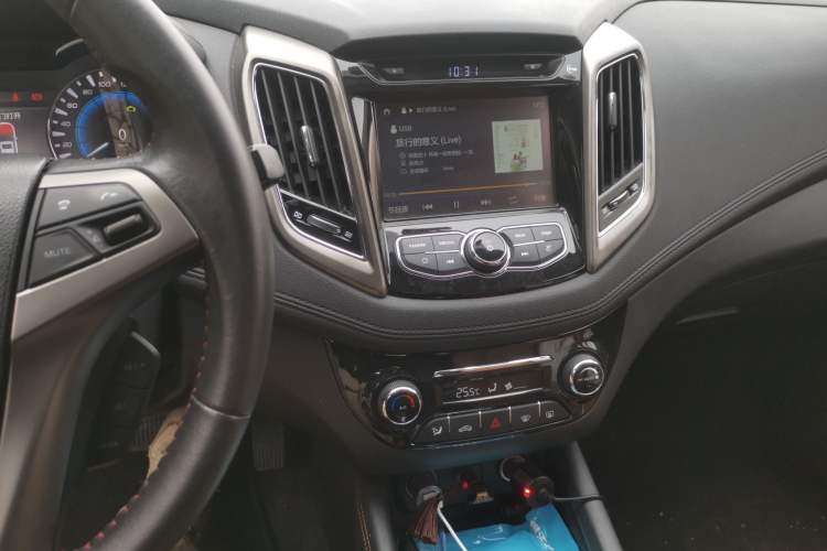 Used CHANGAN Eado New Energy 2018 1.0T PHEV Navigation Model Audio And AC Panel